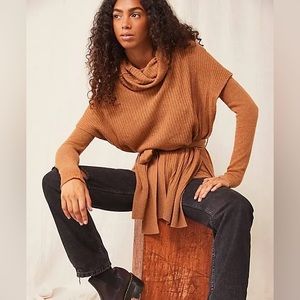 Free People Wool Blend Whistler Luxe Sweater Set